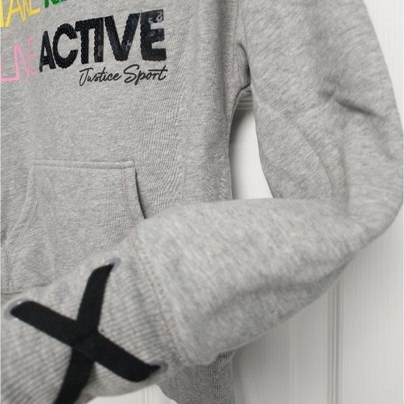 Justice Active Sport hoodie, size 12 - Picture 2 of 6